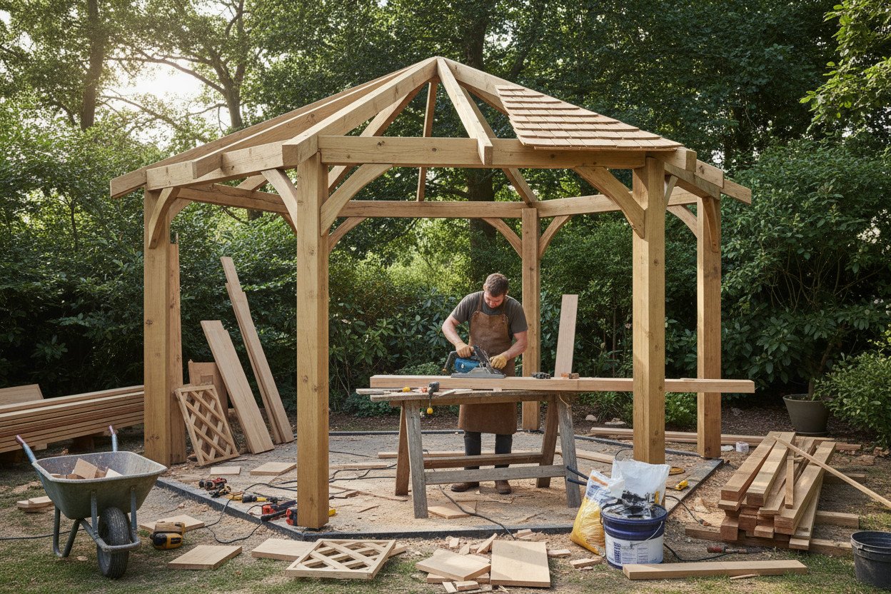 Altana drewniana — materiały i technologie budowy