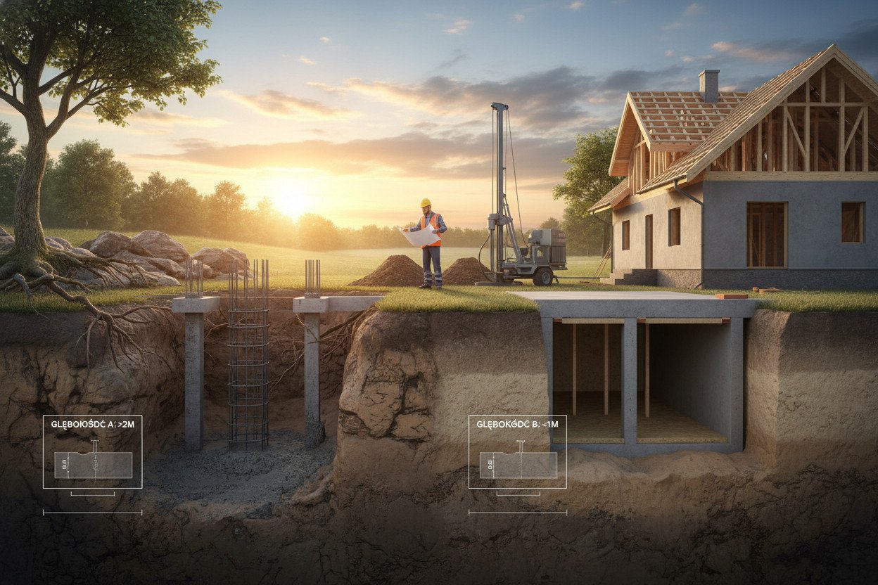 Jak głębokość posadowienia i warunki gruntowe decydują o wyborze technologii