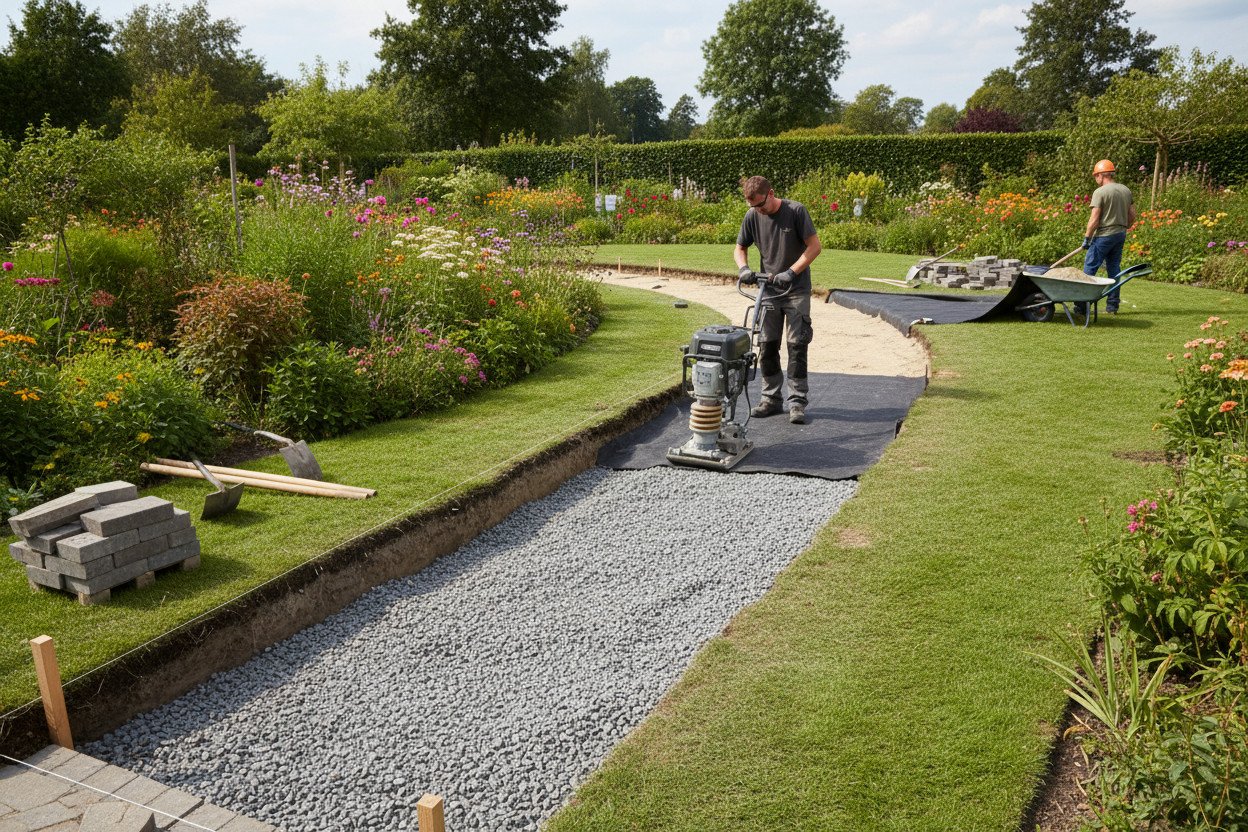 Jak przygotować podłoże pod ścieżkę ogrodową — fundamentalne etapy prac