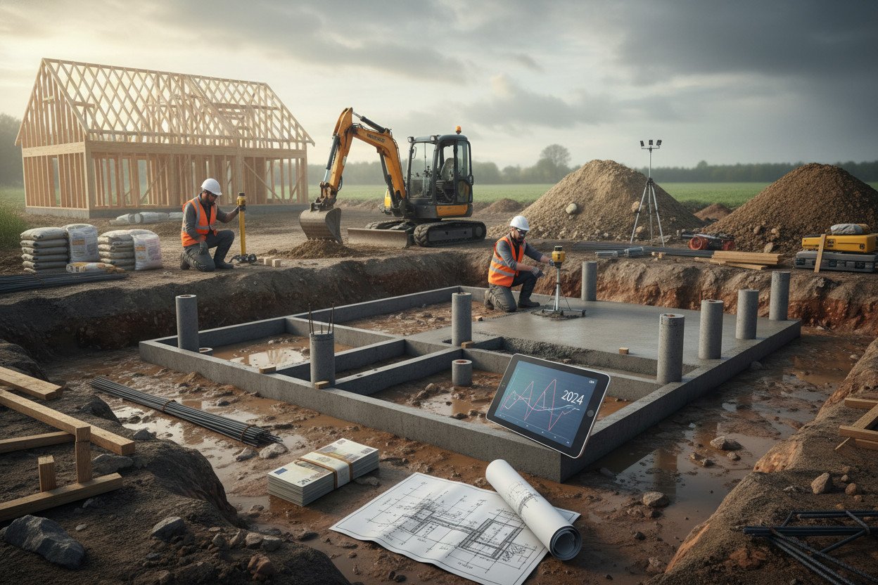 Koszty fundamentów w 2024 roku — co realnie wpływa na cenę