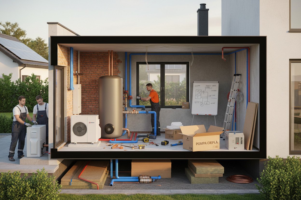 Koszty zakupu i montażu pompy ciepła w 2025-2026