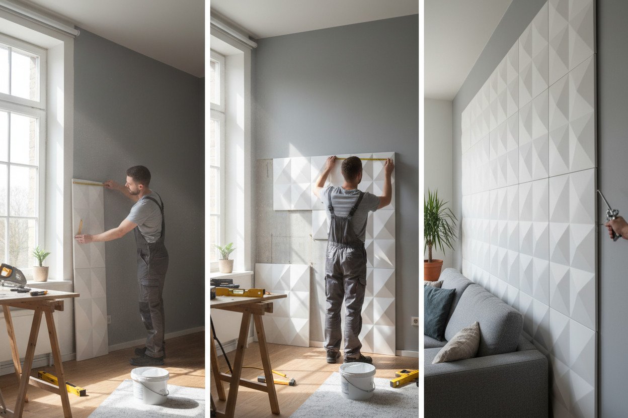 Montaż paneli ściennych krok po kroku