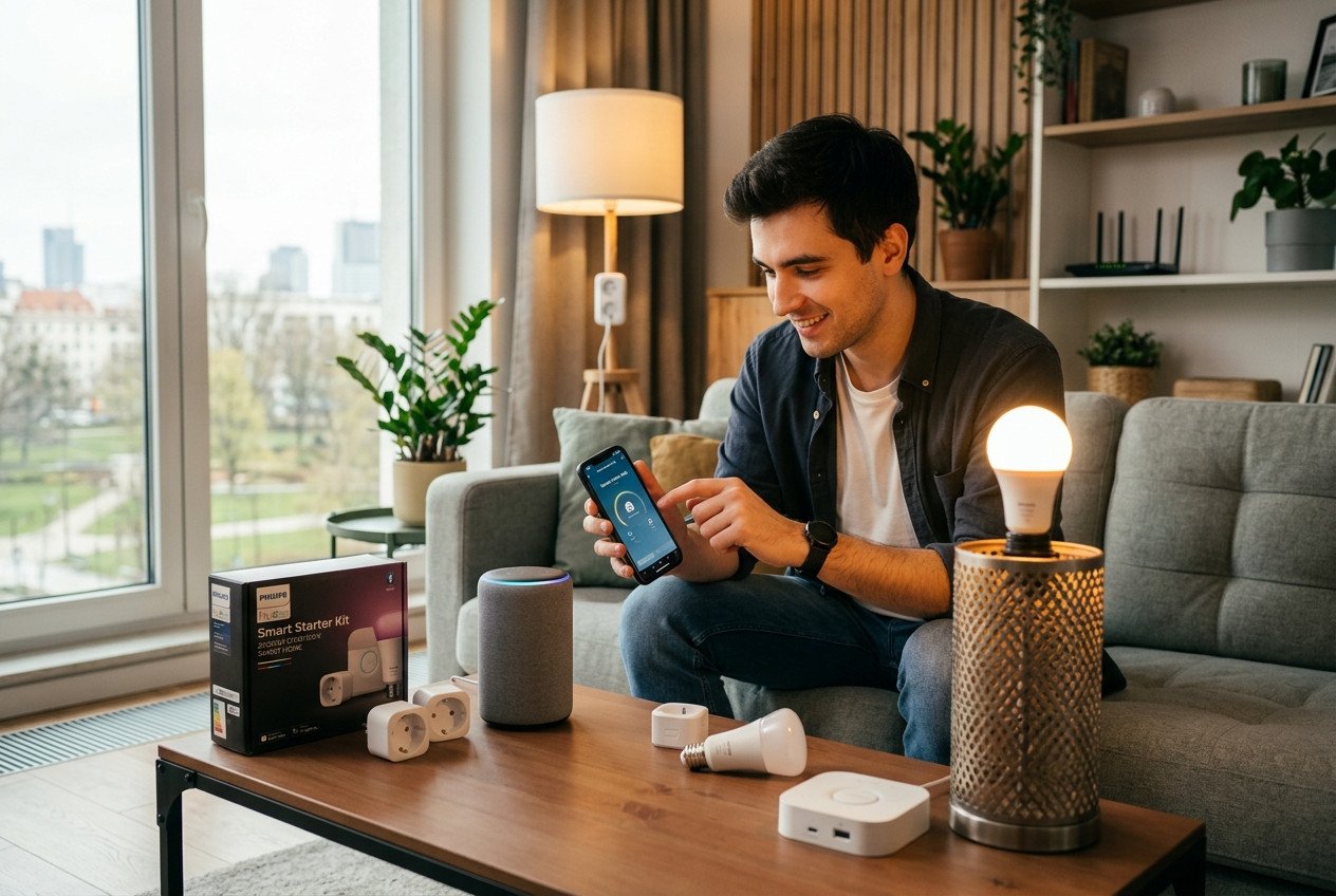 Od czego rzeczywiście zaczyna smart home początkujący
