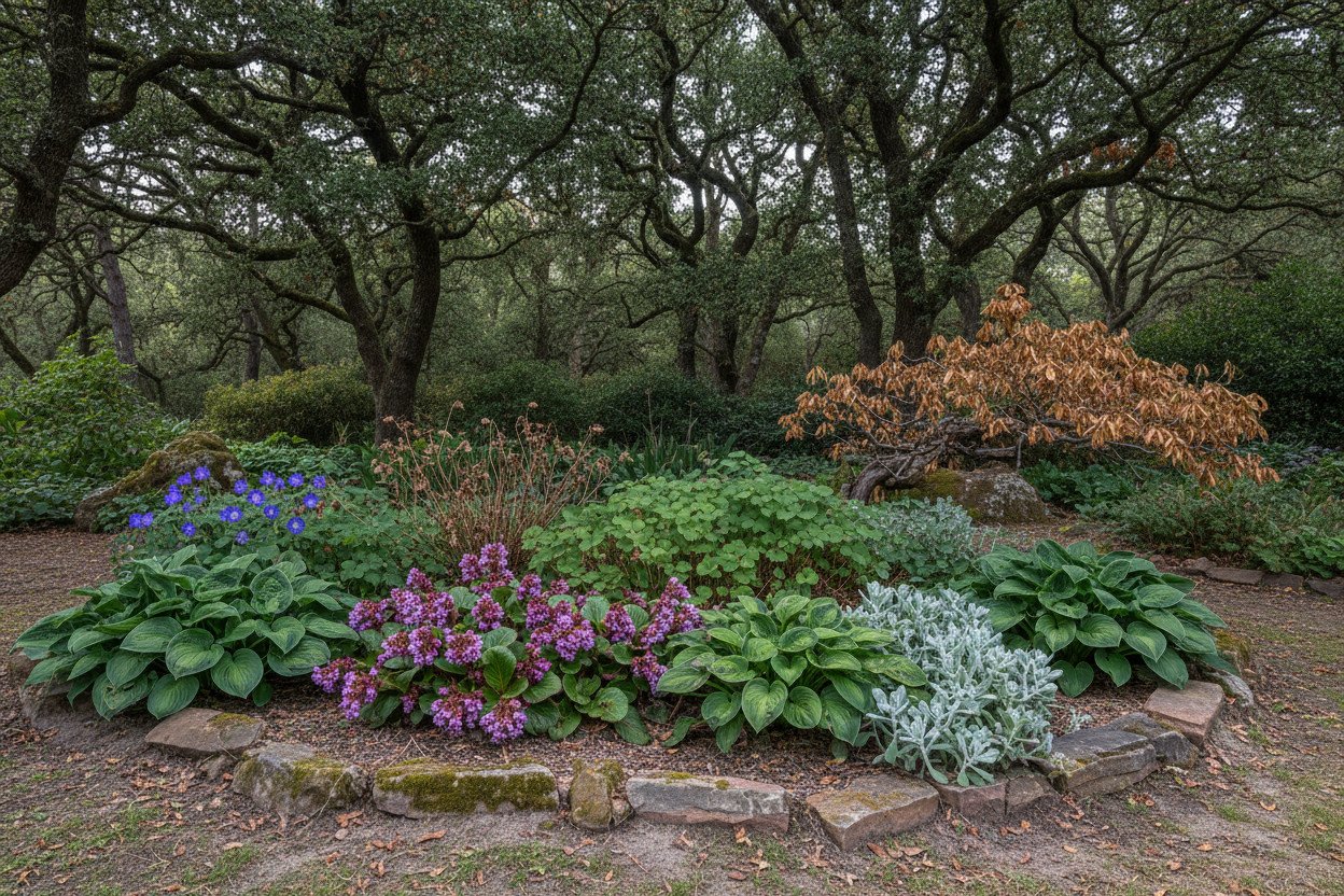Rośliny bezobsługowe na trudne warunki — sucha gleba, cień i mróz