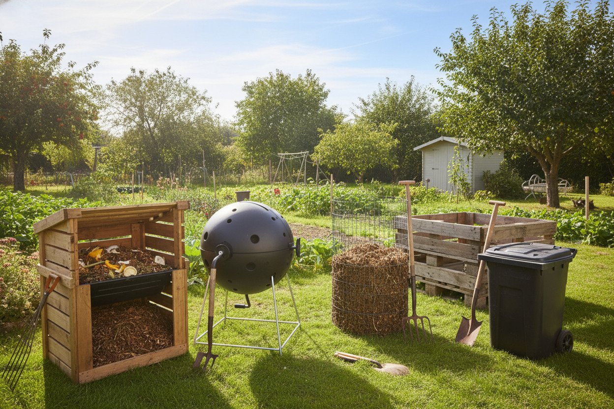 Typy kompostowników — który sprawdzi się w Twoim ogrodzie