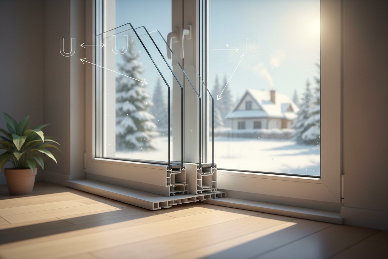 Współczynnik U i inne parametry, które decydują o jakości okna